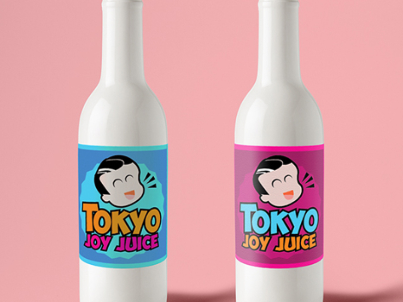 toyko joy juice branding